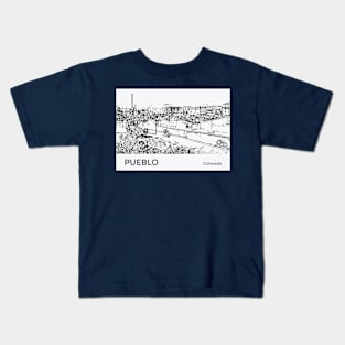 Pueblo Colorado Kids T-Shirt